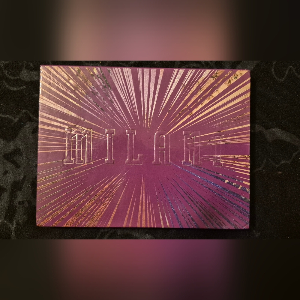Milani Radiant Purple and Gold Palette